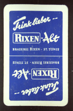 Skatspiel/BRAUEREI RIXEN Trink lieber RIXEN-Alt ST. TÖNIS F.X. Spielkarten KG