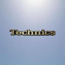 TECHNICS 50x7mm Badge Emblem