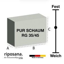 Schaumstoff Poly PUR 35/45