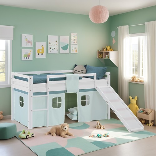 Hochbett 90x200 kinderbett mit - 90x200,