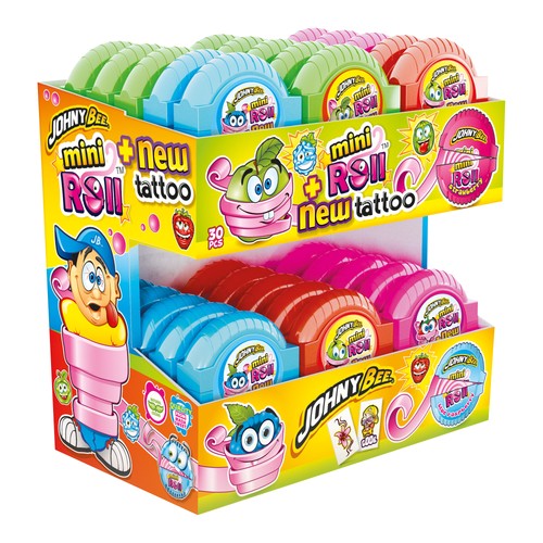 Johny bee bubble gum - johny,