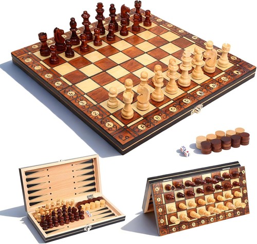 Schachspiel 6x2 5cm magnetisch - schachspiel, 6x2,5cm