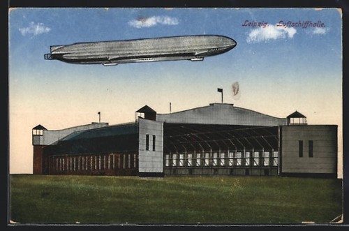 Leipzig luftschiffhalle mit - leipzig,,