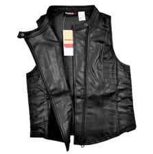 Reebok Damen Biker Leder Jacke