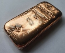DEGUSSA BARREN - 999 KUPFER - ANLAGE WIE SILBER / GOLD / PALLADIUM / PLATIN 
