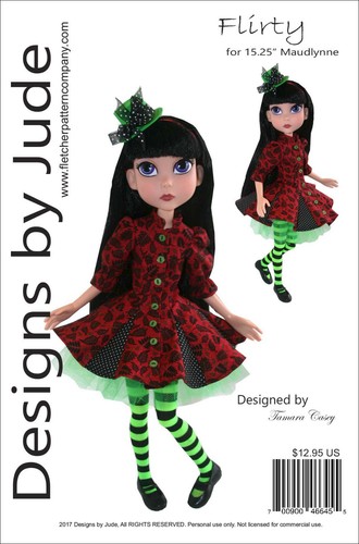 Flirty puppe kleidung nähen - flirty,