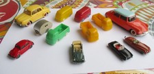 11 alte Plastikautos Wiking, Norev und no name