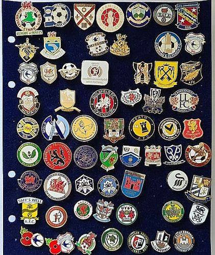 Pins fussballklubs wales - pins,