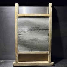 Waschbrett, Holz mit
