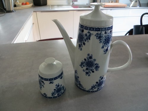 Kaffeekanne zuckerdose 70er - kaffeekanne,
