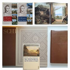 Karl Friedrich Schinkel 7 Bücher: Ausstellungen Stadtführer Leder-Prachtausgabe