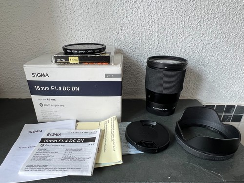 Sigma 16mm dn - f/1.4,