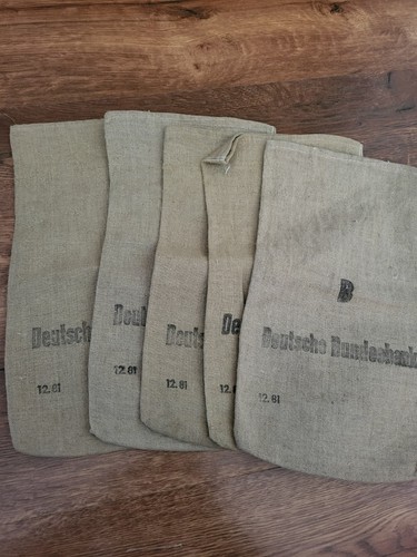 Geldsäcke deutsche bundesbank - deutsche,