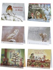 1 Postkartenbuch Tiere Winter