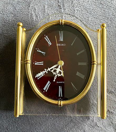 Seiko tischuhr quarz analog - seiko,
