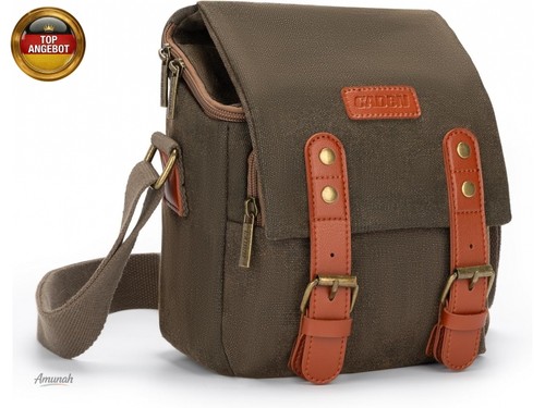 Retro leinwand kameratasche - retro,