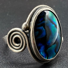 Perlmutt Abalone Muschel Ring