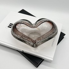 Vintage Design Glas Schale •