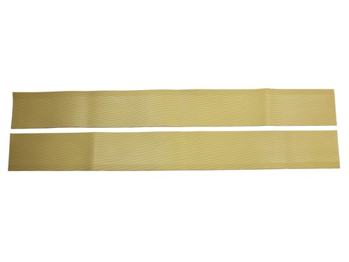 Riffel gummimatten beige - riffel,