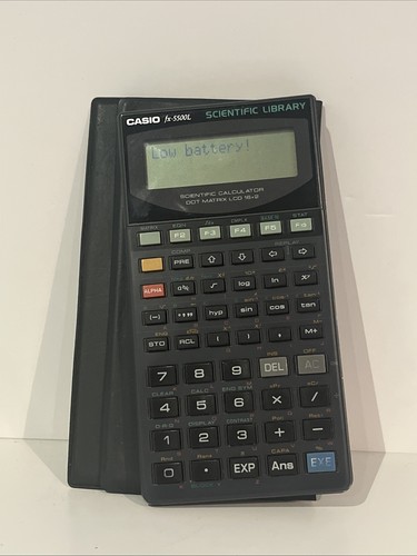 Vintage casio 5500l - vintage, fx-5500l