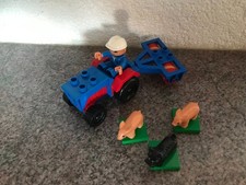Lego Duplo Traktor blau mit
