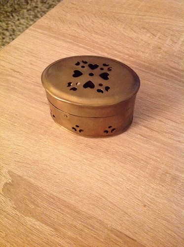 Alte metalldose pillendose - metalldose,