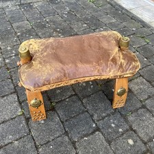 60er Vintage Hocker Sitzkissen