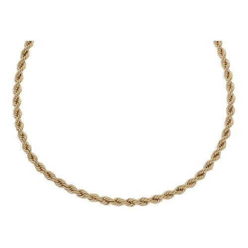 Kordelkette länge 585 - kordelkette, 45