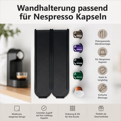 Kapselhalter wandhalterung - kapselhalter,