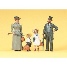 Preiser G  45062 - Familie, 4 Figuren   Neuware