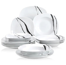 18/24 Stück Schwarz & Weiß