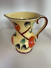 Ditmar Urbach Art Déco Vase Top Zustand 1930er Jahre 17cm hoch Tschechoslowakei