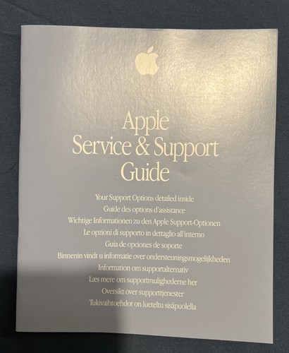 Vintage apple service - service, &