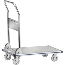 Fetra Transportgeräte Alu-Plattformwagen 3120 Klappbügel 740x480 mm, 3120