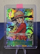 One Piece OP13-118 Monkey D Luffy Manga Secret Rare Japanisch Card Game TCG