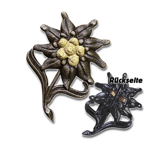 Edelweiss metall abzeichen - edelweiss,