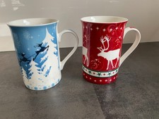 Tassen, Kaffeebecher mit Weihnachtsmotiven