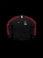 Manchester United Fussballjacke Trackjacket Collegejacke Football Vintage Adidas