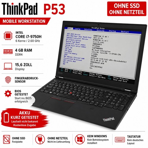 Lenovo thinkpad p53 9750h - lenovo,