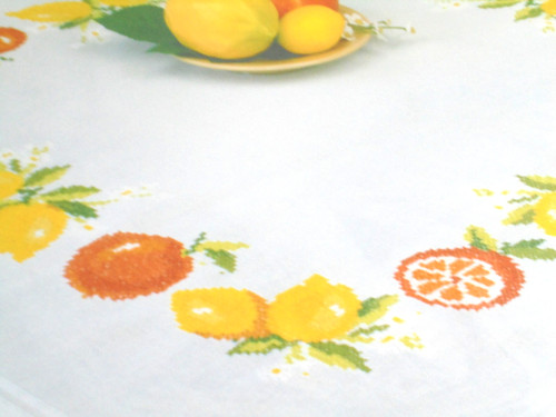 Stickpackung mitteldecke mit - stickpackung,