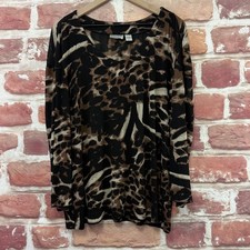 Chicos Travelers Top Womens XL