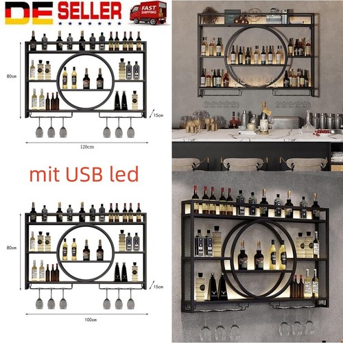 Weinregal metall wand - wand, mit
