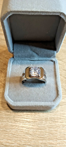 Diamantring - simuliert, )