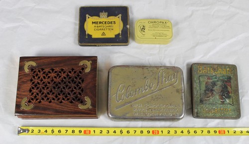B10 vintage dosen blech - vintage,