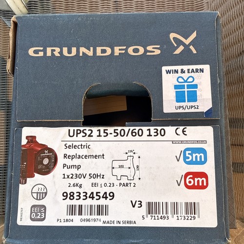 Neu grundfos ups2 - neu!!!!, 15-50/60
