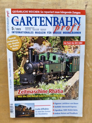 Gartenbahn profi jahrgang - gartenbahn,