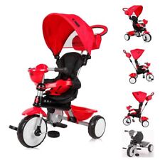 B-Ware Lorelli Tricycle One 3 in 1 EVA-Reifen Schiebestange Anti-Rutsch rot