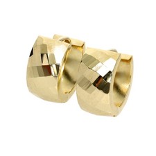 Breite Creolen Klappcreolen