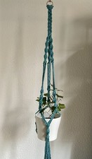 Makramee blumenampel - makramee,