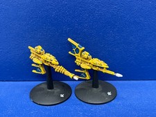 2 Hemlock Class Destroyer der Eldar für Battlefleet Gothic GUT BEMALT